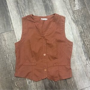 Light brown vest